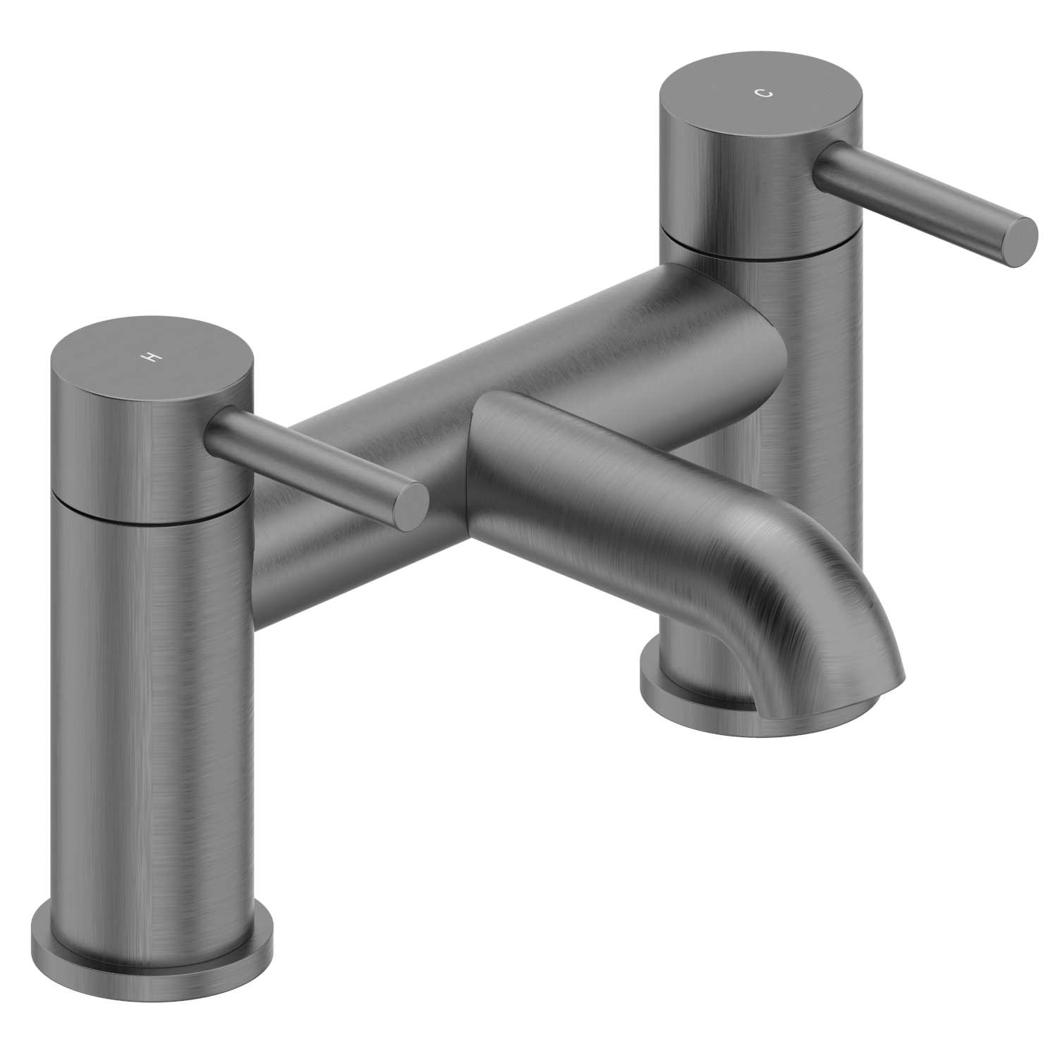 Gunmetal Bath Filler Tap - Arissa - Image 2