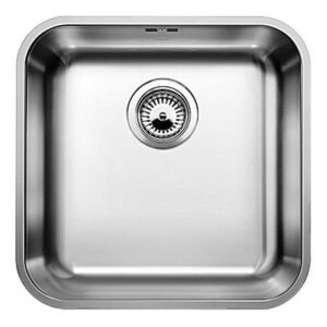 Blanco Supra 400-U Single Bowl Undermount Chrome Stainless Steel Kitchen Sink