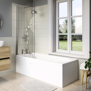 Left Hand Walk In Bath 1695mm - Columbia