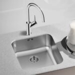 Blanco Supra 450-U Single Bowl Undermount Chrome Stainless Steel Kitchen Sink