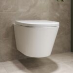 Wall Hung Rimless Short Projection Toilet with Soft Close Seat - Newport