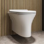 Wall Hung Rimless Toilet with Soft Close Seat - Indiana