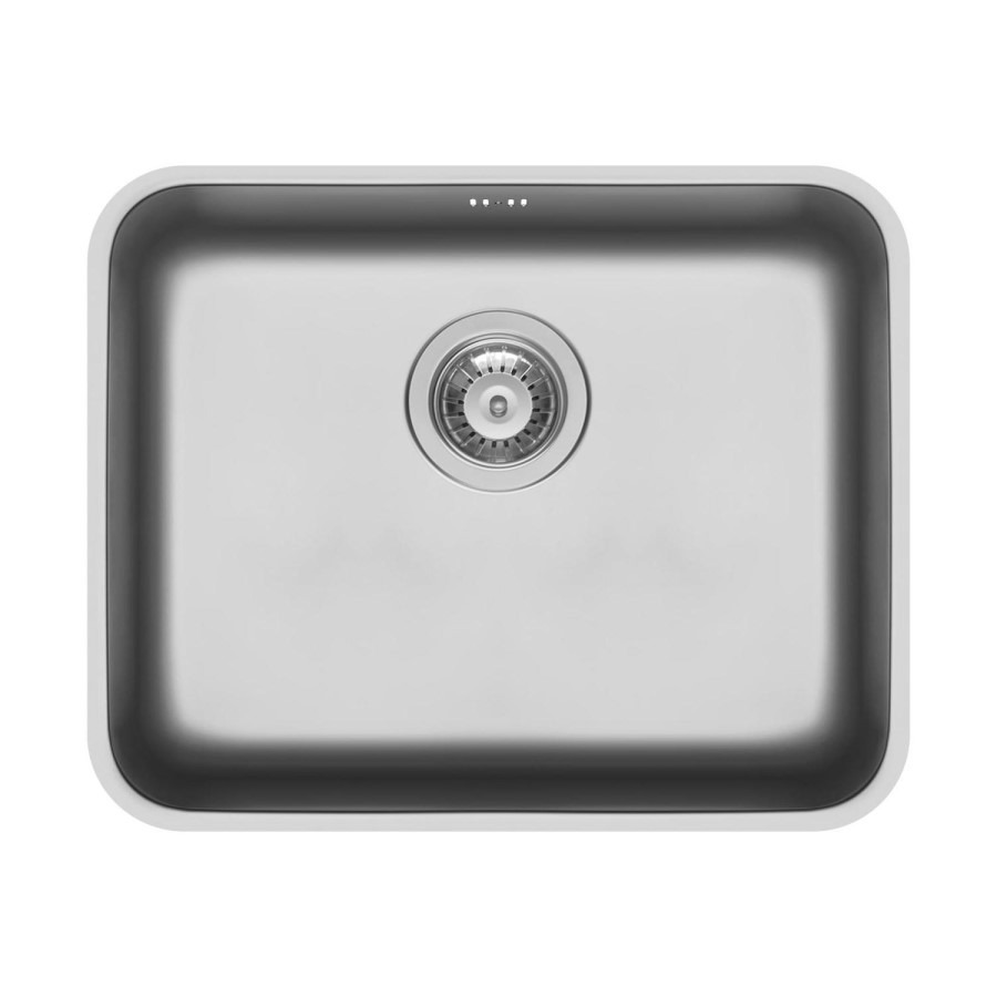 Single Bowl Undermount Chrome Stainless Steel Kitchen Sink - Enza Isabella - Image 2