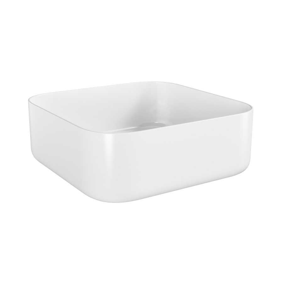Square Countertop Basin 385mm - Dover - Image 2