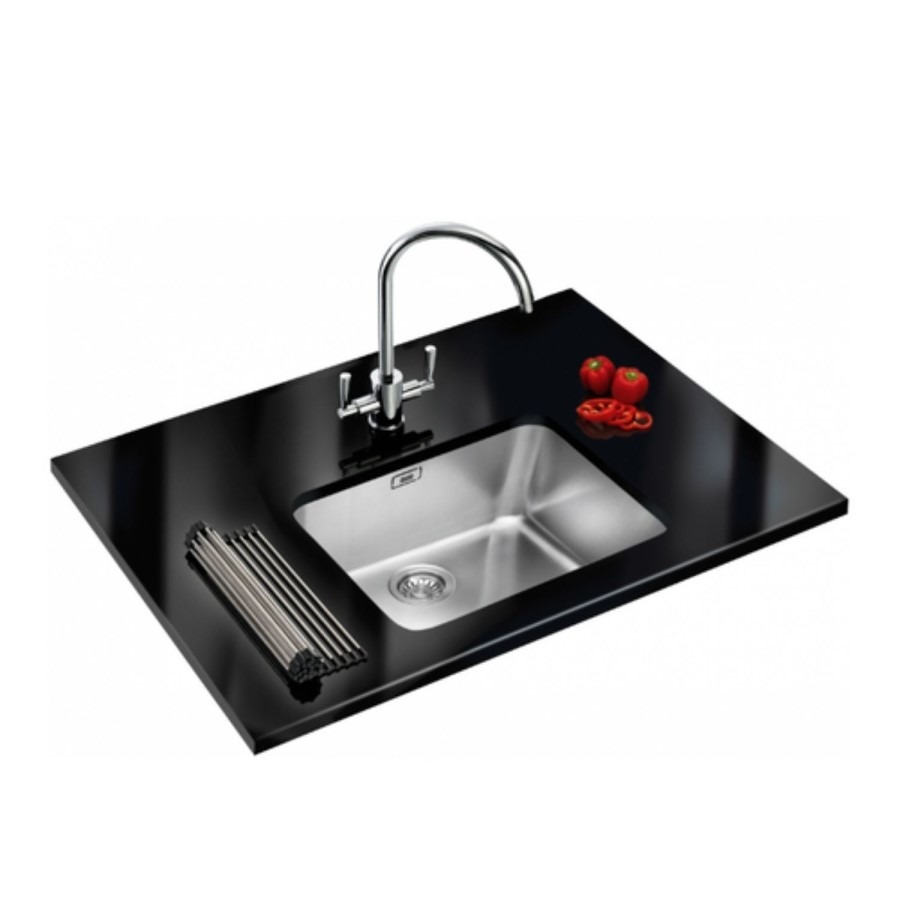 ONLY OPENED Franke Largo Lax 110-50-41 Kitchen Sink - Stainless Steel - Image 2