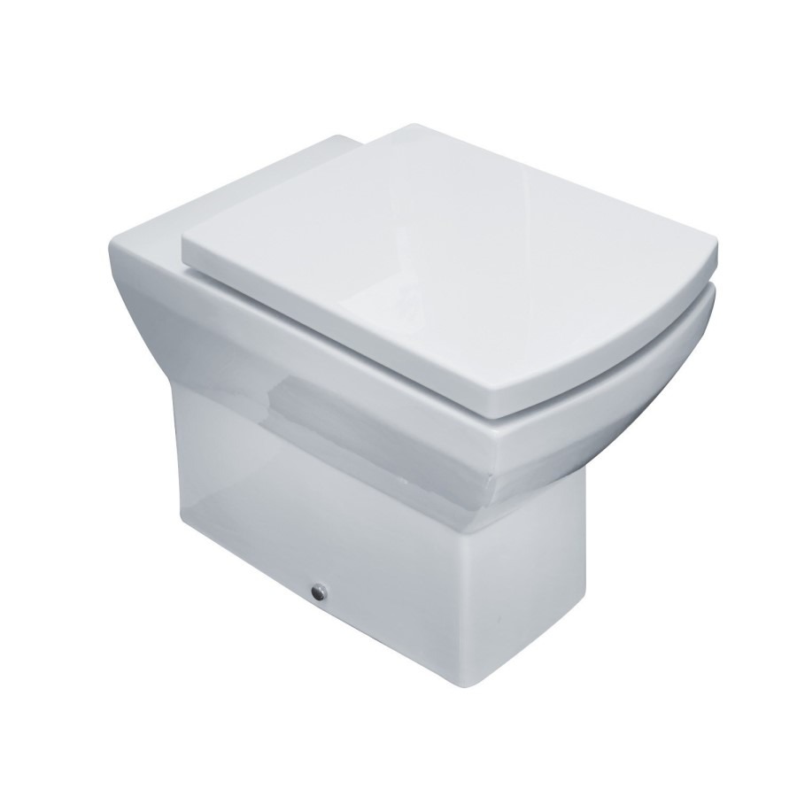 Back to Wall Toilet with Soft Close Seat - Tabor - Image 3
