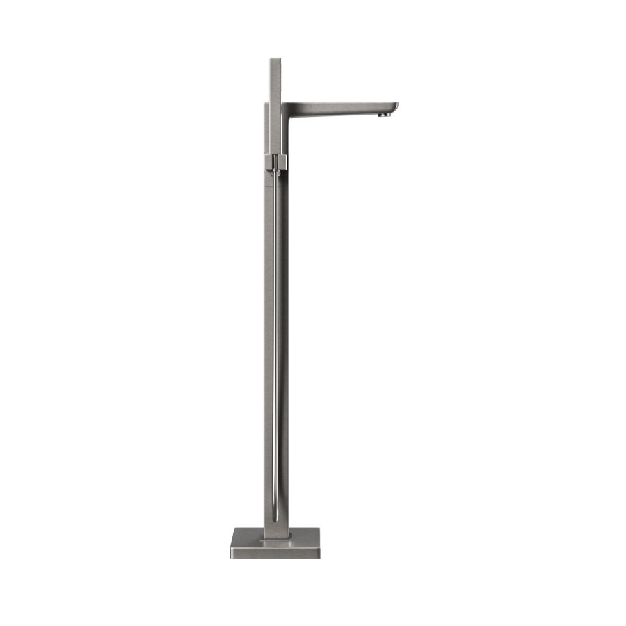 Gunmetal Freestanding Bath Shower Mixer - Zana - Image 3