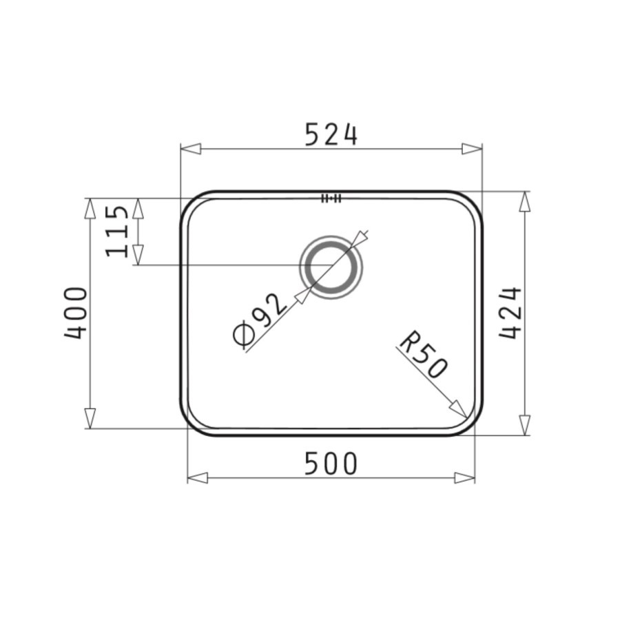 Single Bowl Undermount Chrome Stainless Steel Kitchen Sink - Enza Isabella - Image 4