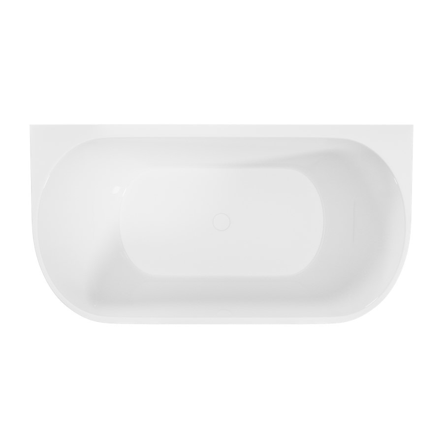 Freestanding Double Ended Back to Wall Bath 1700 x 800mm - Gable - Image 4
