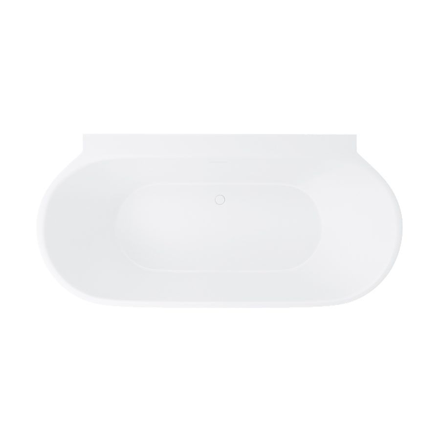 Freestanding Double Ended Back to Wall Bath 1700 x 800mm - Alto - Image 4