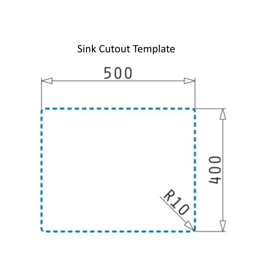 Single Bowl Undermount Black Granite Composite Kitchen Sink - Enza Madison - Image 5