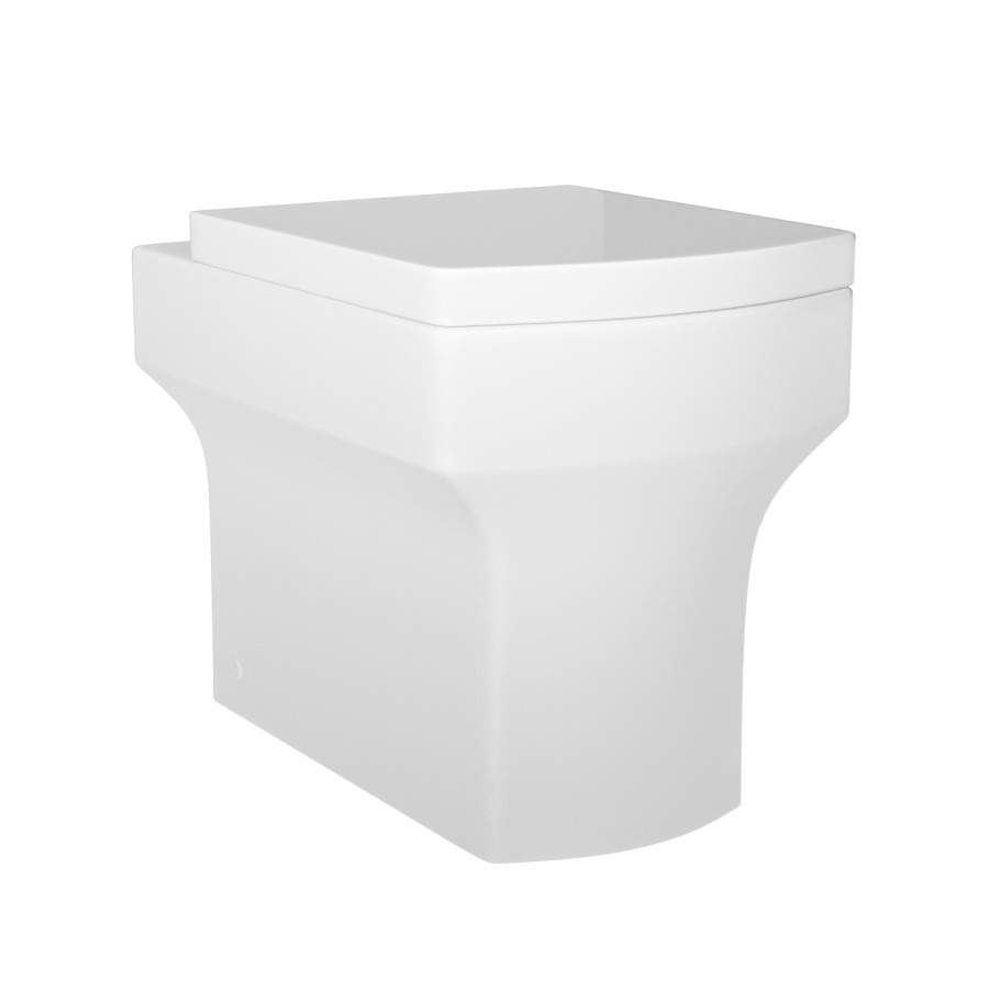 Back to Wall Rimless Toilet and Soft Close Seat - Ashford - Image 6