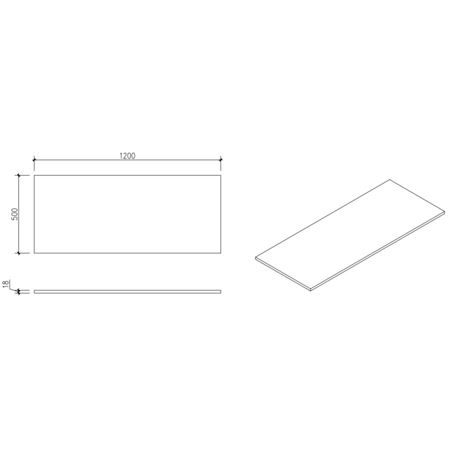 1200mm Blue Fluted Wall Hung Countertop Vanity Unit with Basin - Melbourne - Image 6