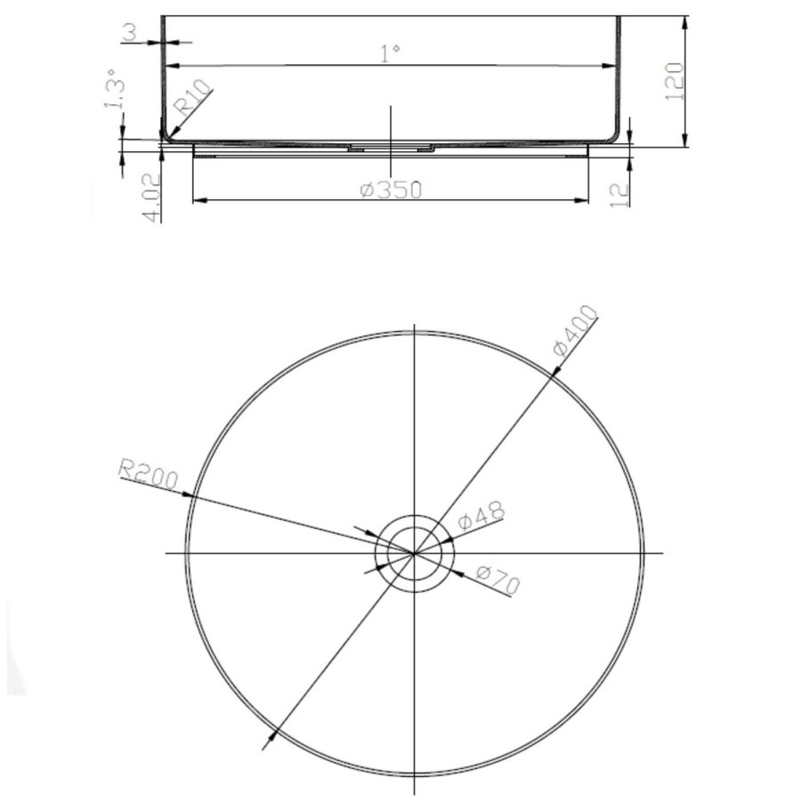 1200mm Green Wall Hung Countertop Double Vanity Unit with Black Basins and Shelf - Lugo - Image 7