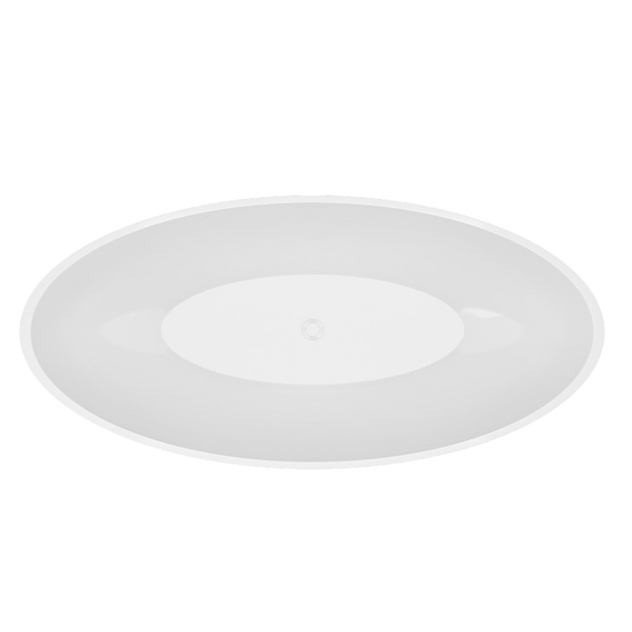 Freestanding Double Ended Bath 1695 x 795mm - Oval - Image 7