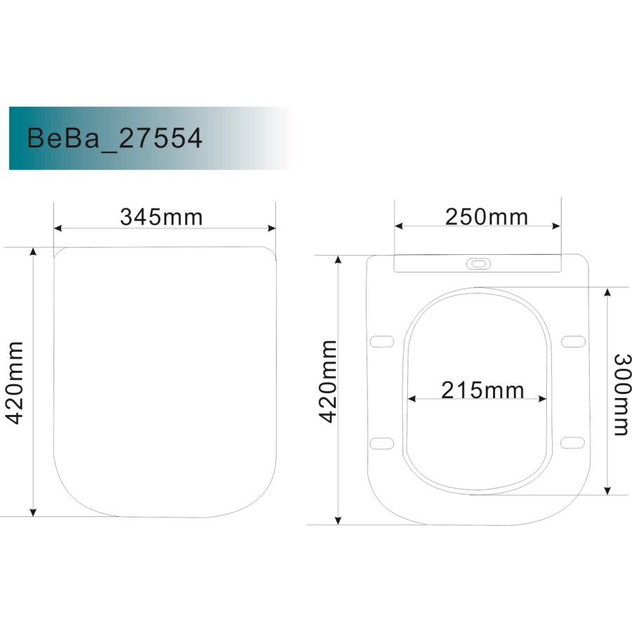 Wall Hung Toilet with Soft Close Seat Brushed Brass Pneumatic Flush Plate 820mm Frame & Cistern - Alcor - Image 8