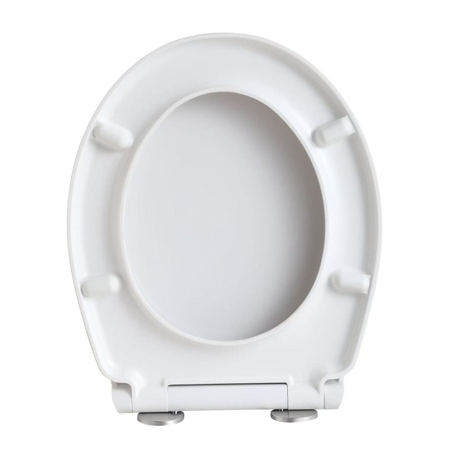Close Coupled Rimless Toilet with Soft Close Seat - Ripley - Image 8