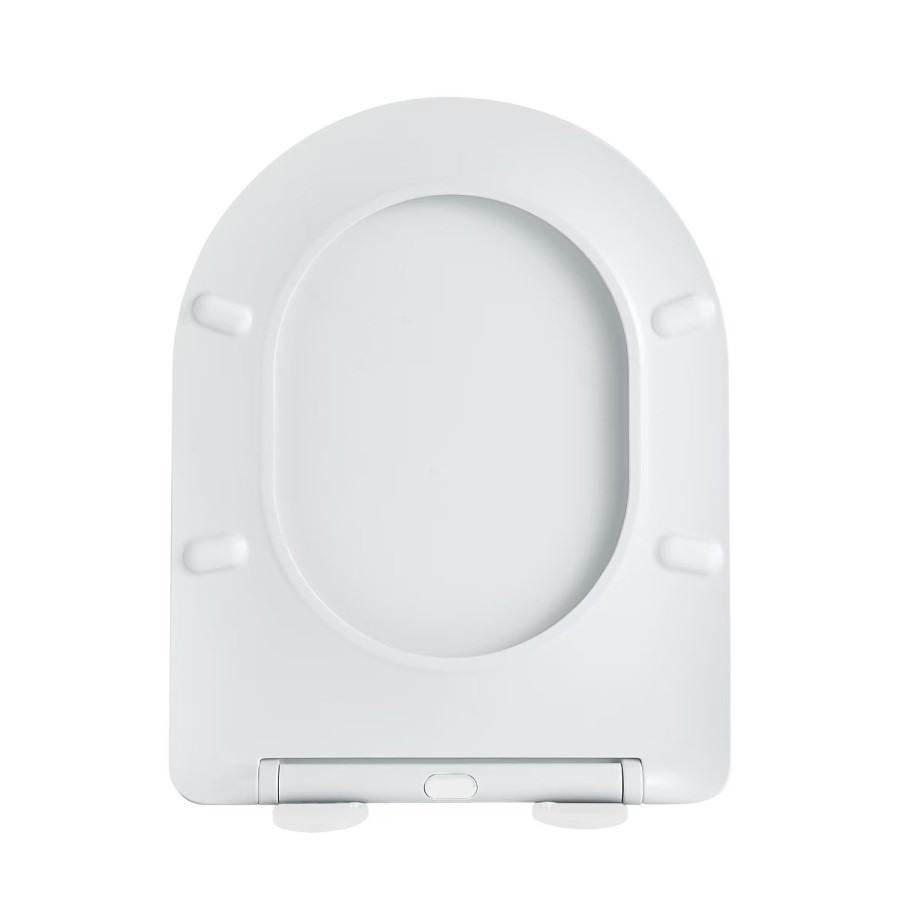 Fluted Wall Hung Toilet with Soft Close Seat, Chrome Pneumatic Flush Plate, 1160mm Frame & Cistern - Oregon - Image 9