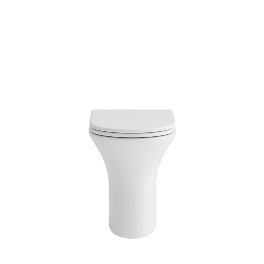 Back to Wall Rimless Toilet with Soft Close Seat - Indiana - Image 10