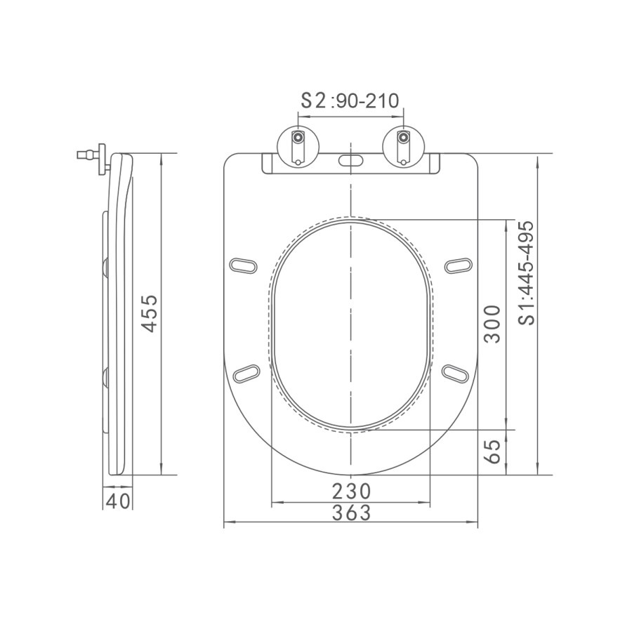Fluted Wall Hung Toilet with Soft Close Seat, Brushed Brass Pneumatic Flush Plate, 820mm Frame & Cistern - Oregon - Image 10