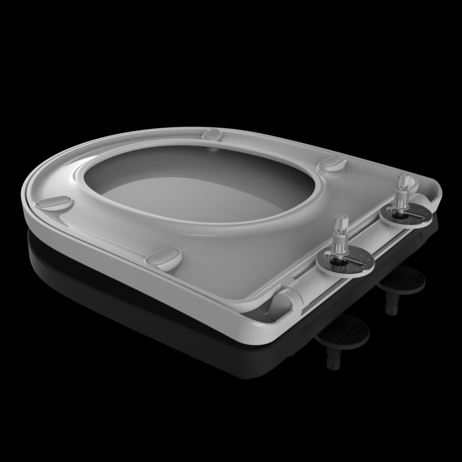 Close Coupled Open Back Toilet with Sink on Top & Brass Fittings - Legend - Image 12
