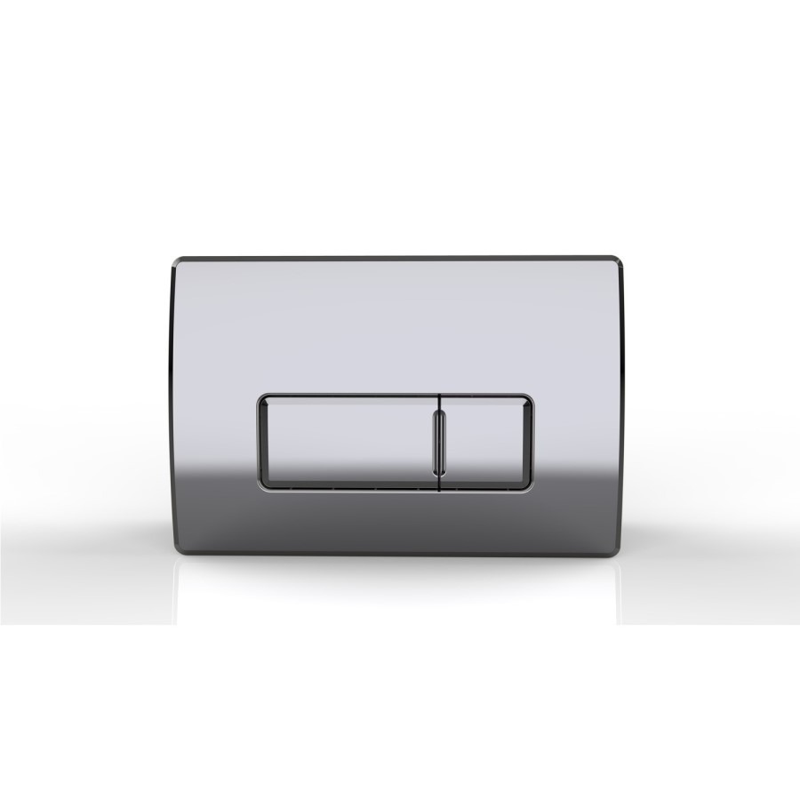 Albi Wall Hung Toilet 1160mm Pneumatic Frame & Cistern & Chrome Flush Plate - Image 13