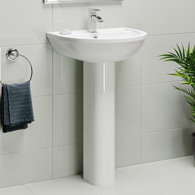Single Ended 1700mm Bath Suite with Toilet Basin and Panels - Alton - Image 5