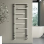 Beige Designer Towel Radiator 1270 x 500mm - Atka