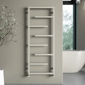 Beige Designer Towel Radiator 1270 x 500mm - Atka