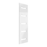 Reina Ancora White Vertical Towel Radiator - 1800 x 490mm