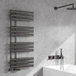 Reina Chisa Gunmetal Designer Towel Radiator - 1130 x 500mm