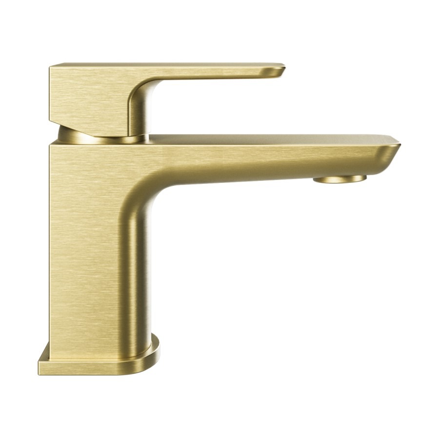 Brushed Brass Cloakroom Basin Mixer - Zana - Image 2
