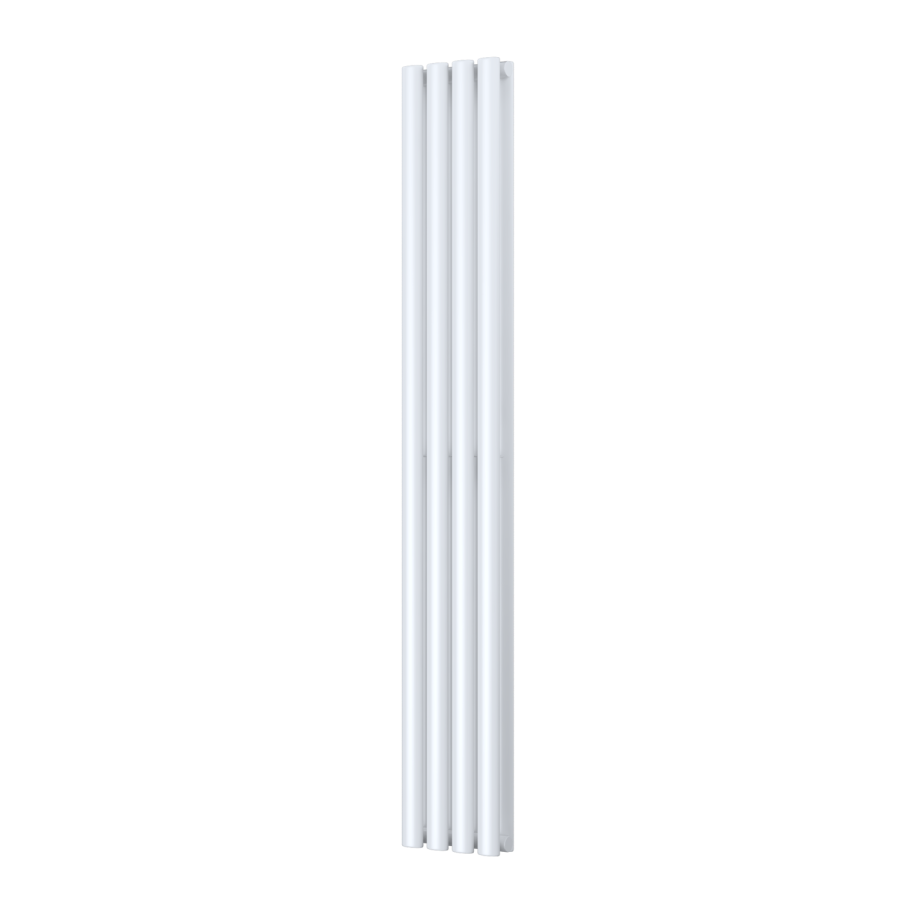 White Vertical Double Panel Radiator 1600 x 240mm - Margo - Image 2