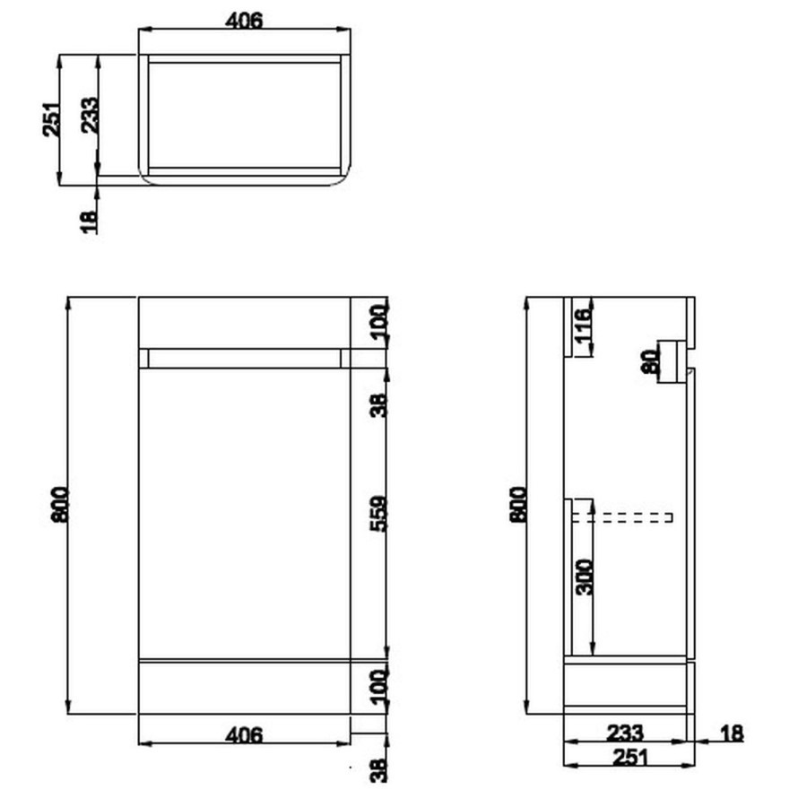 Close Coupled Toilet and Basin Vanity Unit Bathroom Suite - Pendle - Image 4