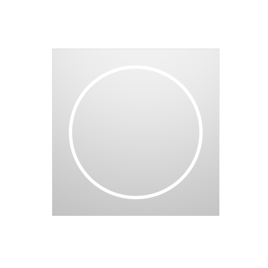 Square Front and Backlit Heated Bathroom Mirror with Lights 800mm - Saturn - Image 4
