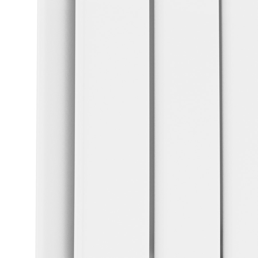 Riace White Vertical Flat Designer Radiator 1800x680mm Double Panel 6947 BTU - Image 5