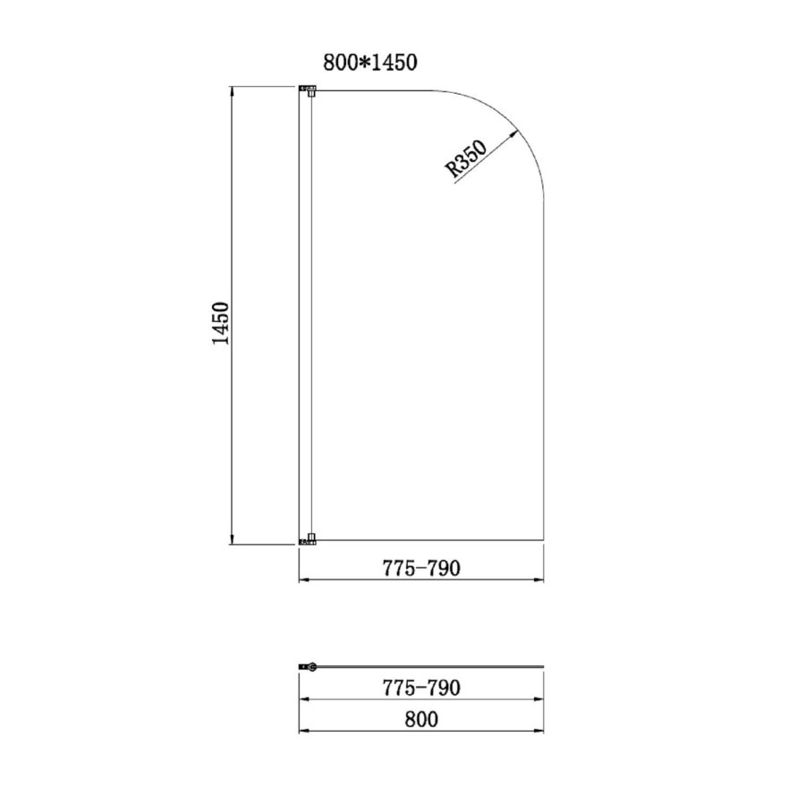1600mm Shower Bath Suite with Toilet Basin & Panels - Alton - Image 6