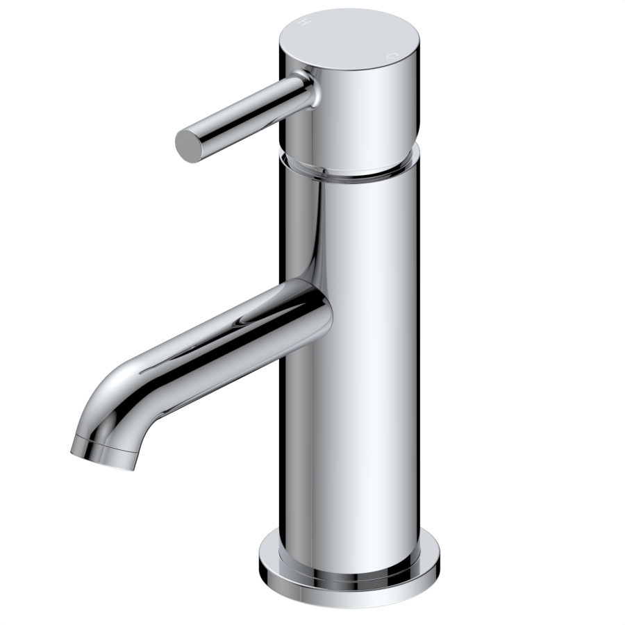 Close Coupled Open Back Toilet with Sink on Top & Chrome Fittings Cloakroom Suite - Legend - Image 7