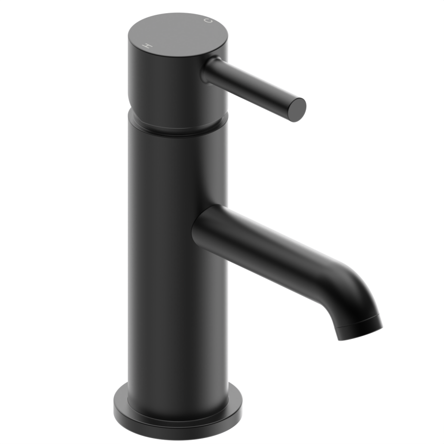 Close Coupled Closed Back Toilet with Sink on Top & Black Fittings Cloakroom Suite - Legend - Image 7