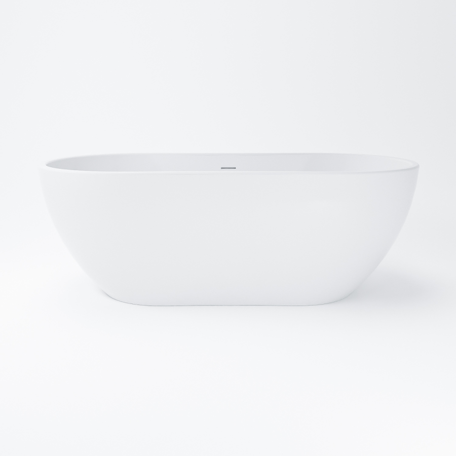 Modern Freestanding 1400mm Bath Suite with Toilet & Basin - Lisbon - Image 7