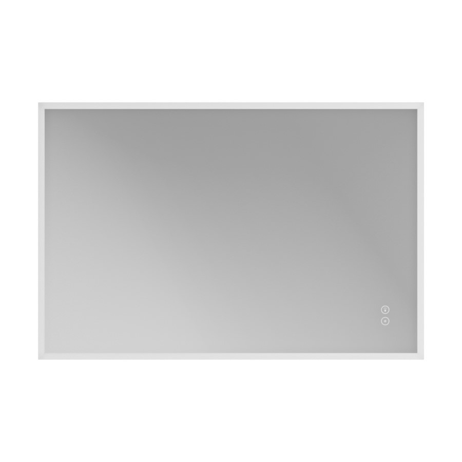 Rectangular Heated Bathroom Mirror with Lights Shaver Socket & Bluetooth Speaker 1200 x 800mm - Divine - Image 7