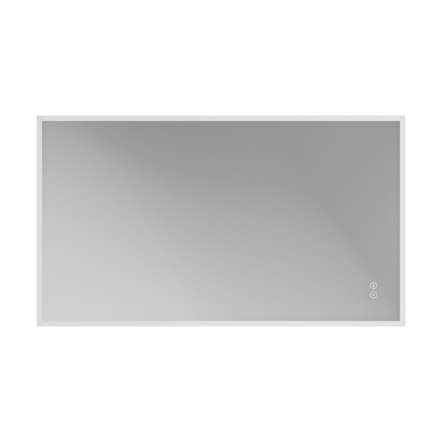 Rectangular Heated Bathroom Mirror with Lights Shaver Socket & Bluetooth Speaker 1400 x 800mm - Divine - Image 8